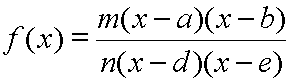 rational function