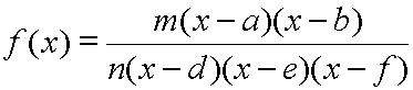 rational function