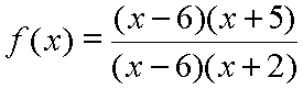 rational funciton, factored form