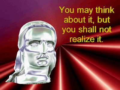 wise man contemplates infinity