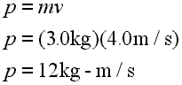 Equations: Definition of Momentum