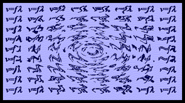 Velocity Equals Frequency Times Wavelength (Rippled)